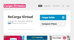 Desktop Screenshot of cargasvirtuales.com